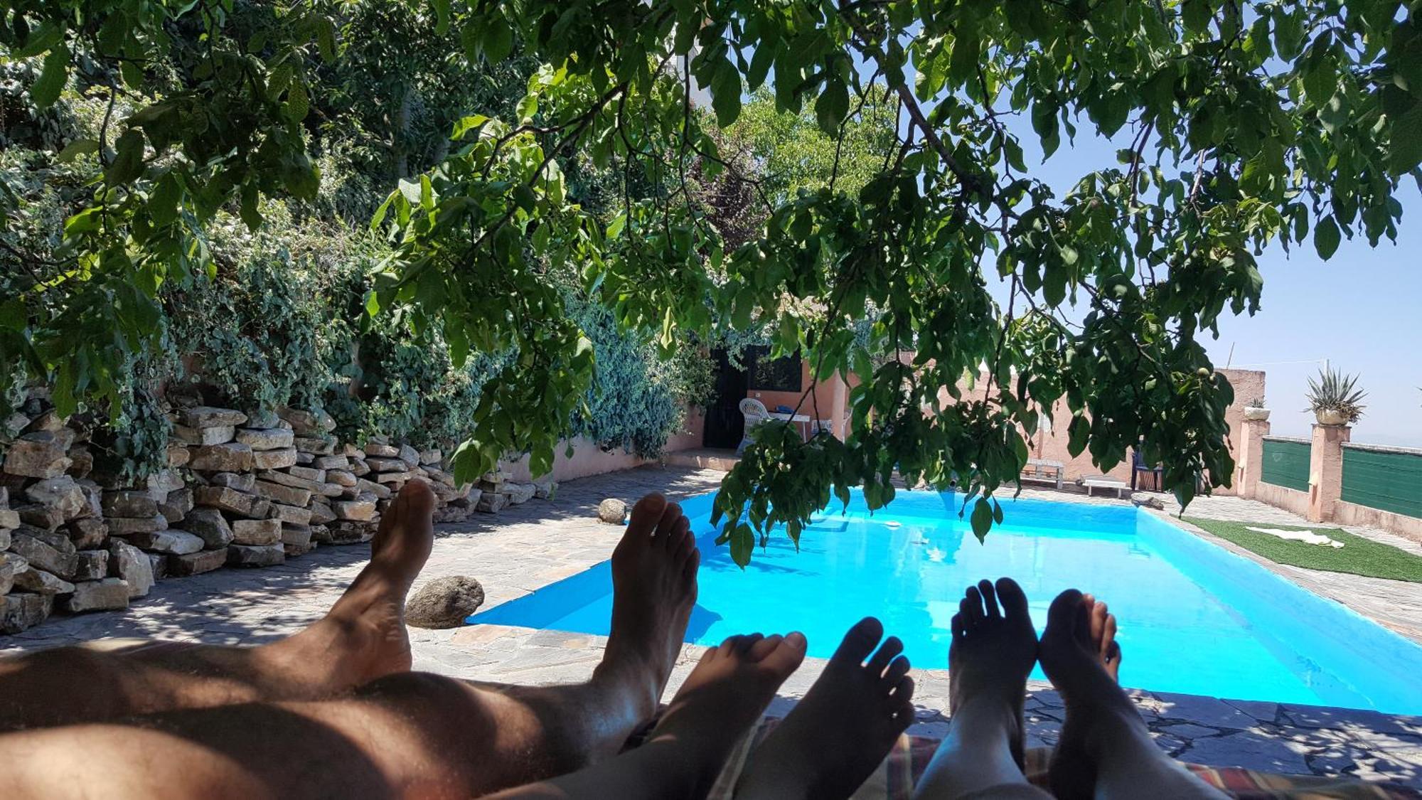 Green Peaks B&B Country House Alojamiento Rural Cortijo de Balsain ภายนอก รูปภาพ